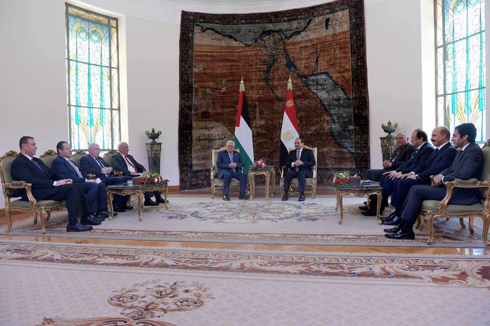 لقاء قمة بين الرئيس ونظيره المصري
