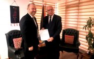 الوزير المالكي يتلقى أوراق اعتماد سفير نيوزلندا الجديد لدى دولة فلسطين