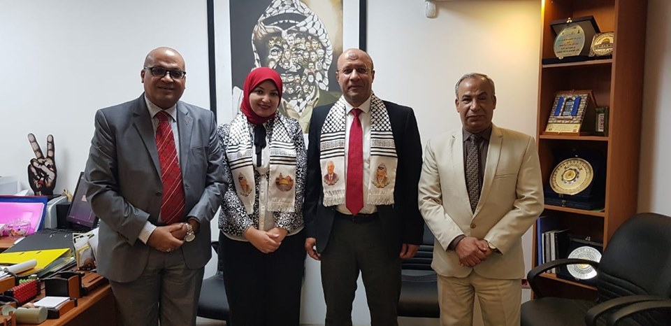 المستشار الثقافي للسفارة يستقبل مستشار وزارة التعليم العالي المصرية