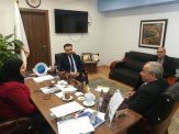 سفارة فلسطين تلتقي إدارة الوافدين لمناقشة شؤون الطلبة الفلسطينين في مصر