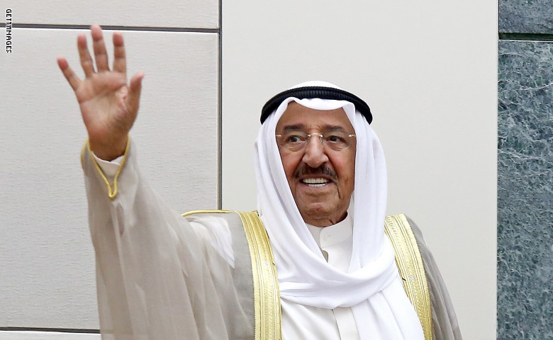 السفير دياب اللوح يقدم التعازي لنظيره الكويتي في وفاة الفقيد الكبير أمير دولة الكويت