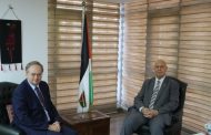 السفير دياب اللوح يلتقي سفير الاتحاد الأوروبي بالقاهرة